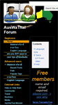 Mobile Screenshot of forum.auswathai.com